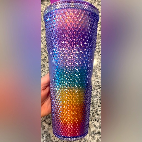 Starbucks Rainbow Sparkle Studded X Sofie Birkin Venti Tumbler PRIDE - Picture 14 of 15